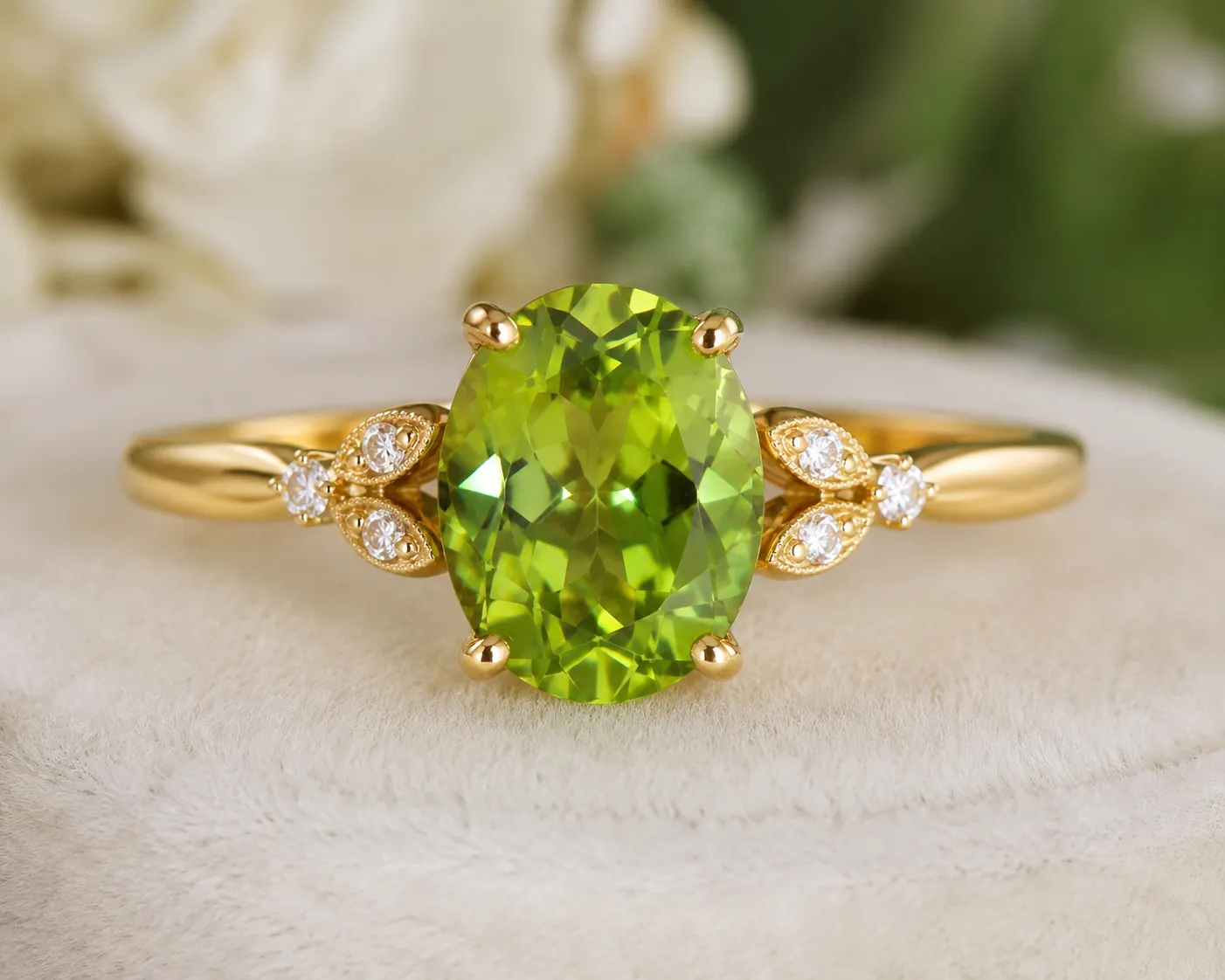 Peridot gemstone