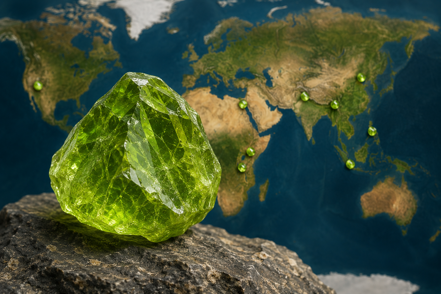 peridot gemstone