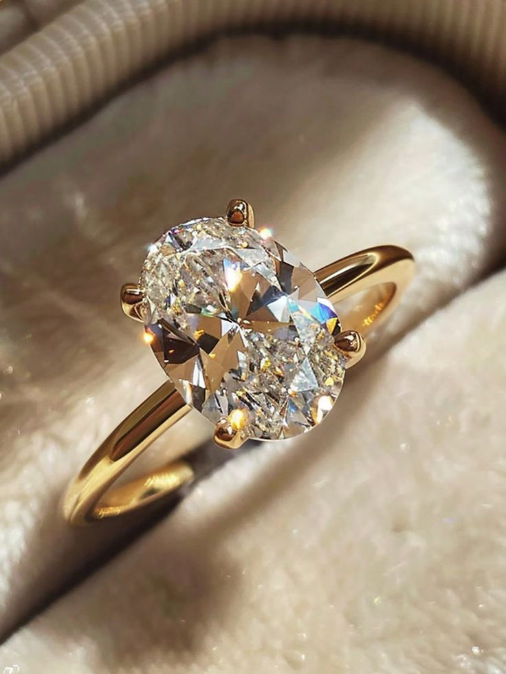 Oval Diamond Wedding