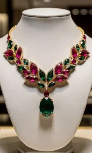 Emerald, Ruby and Colourful Gemstones