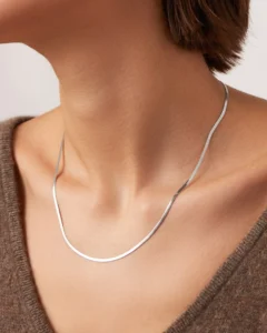 Simple Silver Chain
